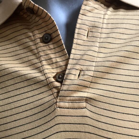 Bolle Golf XL Polo Short Sleeve Yellow Shirt Men's Size XL - Picture 5 of 8